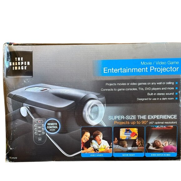 The Sharper Image Entertainment Projector - Picture 4 of 6